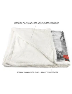 PLAID coperta IN PILE SHERPA fantasy HD dipinto LONDRA