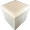 POUF CONTENITORE POGGIAPIEDI EDDY UNITO PANNA