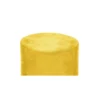 POUF Poggiapiedi Cilindro VELVET in Velluto Unito Senape