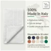Scendidoccia Bagno Beige 50x70 Spugna Cotone 450 g/m² - Tappetino Doccia Made in Italy