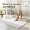 Scendidoccia Bagno Bianco 50x70 Spugna Cotone 450 g/m² - Tappetino Doccia Made in Italy