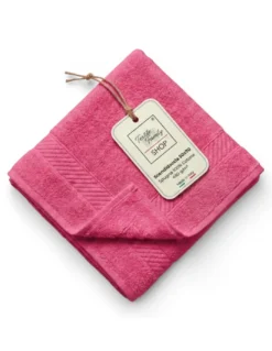 Scendidoccia Bagno Fuxia 50x70 Spugna Cotone 450 g/m² - Tappetino Doccia Made in Italy