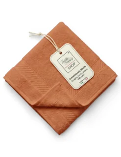 Scendidoccia Bagno Terracotta 50x70 Spugna Cotone 450 g/m² - Tappetino Doccia Made in Italy