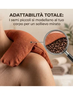 Semi di Uva Sciolti per Cuscini Riscaldanti - Riempimento Naturale per Terapie Caldo e Freddo, Ecologico e Sicuro