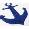 SET asciugamani ANCORA BLU puro cotone Made in Italy