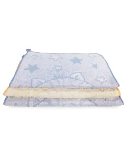 SET 3 ASCIUGAMANI ASILO bambino COCCOLE cm. 40x50 in Puro cotone