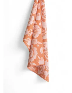 Set Asciugamani Bagno in Cotone 60x100 e 40x60 Flowers, 6 Pezzi, 350 gr/mq, Colori Pastello, Made in Italy, Assorbenti e Morbidi