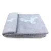 SET asciugamani CERVO GRIGIO puro cotone Made in Italy