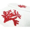 SET asciugamani CORALLO ROSSO puro cotone Made in Italy
