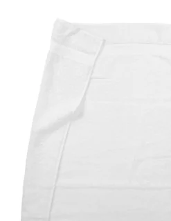 Set 6 Asciugamani in Spugna di Cotone 100% Bianco 60x110 cm | Morbidi, Assorbenti – Ideali per Casa, Hotel e B&B – Made in Italy