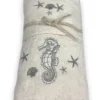 SET ASCIUGAMANI MARE CAVALLUCCIO MARINO BEIGE