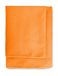 SET asciugamani MICROFIBRA ARANCIO 1+1 Viso e Ospite