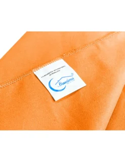 SET asciugamani MICROFIBRA ARANCIO 1+1 Viso e Ospite