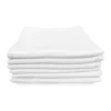 SET 6 asciugamani OSPITE Cotone TINTA UNITA bianco NIDO D'APE FORNITURA ALBERGHIERA cm.40X60