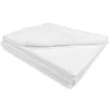 Set 6 Asciugamani Ospite in Spugna di Cotone 100% Bianco – 40x60 cm | Morbidi, Assorbenti, Resistenti – Made in Italy
