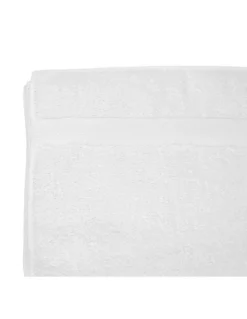 Set 6 Asciugamani Ospite in Spugna di Cotone 100% Bianco – 40x60 cm | Morbidi, Assorbenti, Resistenti – Made in Italy