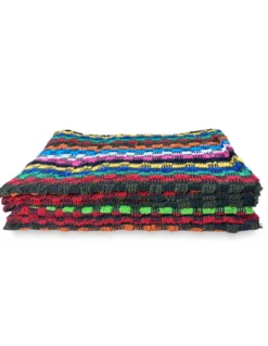 SET 6 ASCIUGAMANI salvietta SPUGNA MULTICOLOR lavoro OFFICINA SCURI cm. 50X70 con sacco WASHY
