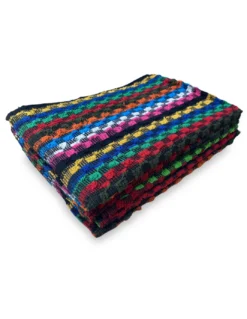 SET 6 ASCIUGAMANI salvietta SPUGNA MULTICOLOR lavoro OFFICINA SCURI cm. 50X70 con sacco WASHY