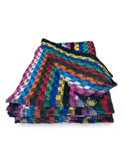 SET 6 ASCIUGAMANI salvietta SPUGNA MULTICOLOR lavoro OFFICINA SCURI cm. 50X70 con sacco WASHY