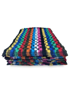 SET 6 ASCIUGAMANI salvietta SPUGNA MULTICOLOR lavoro OFFICINA SCURI cm. 50X70 con sacco WASHY