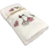 SET asciugamani TIROLO TIROLESE LOVE bianco