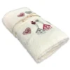 SET asciugamani TIROLO TIROLESE LOVE panna