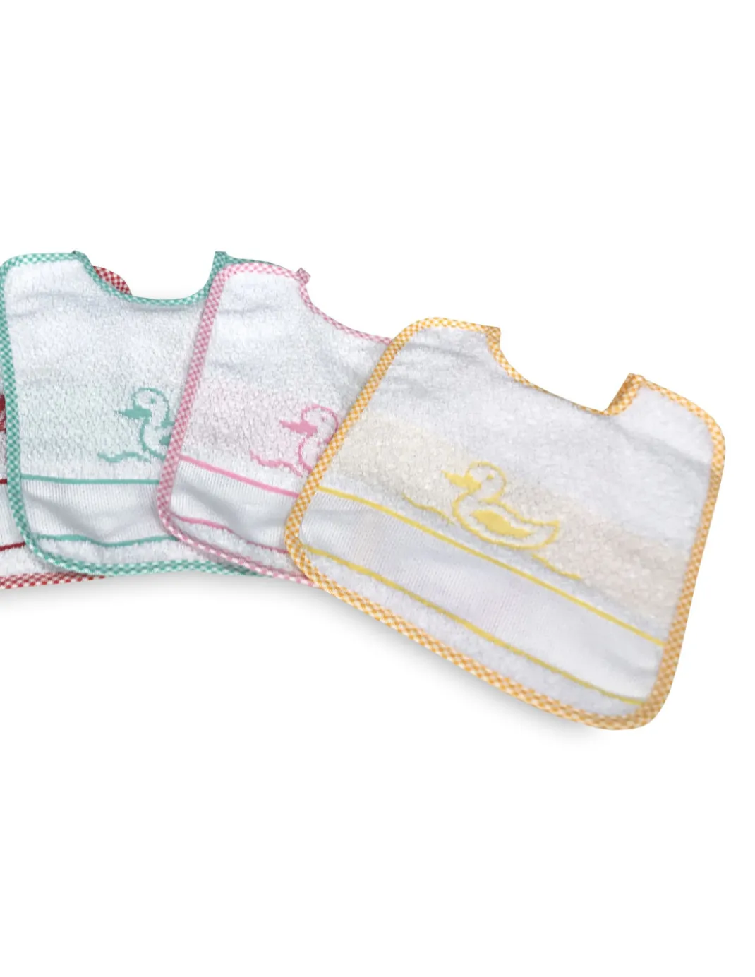 SET BAVAGLINI BAMBINA FEMMINA POPPY © cm. 20x24 bavaglio con lacci e tela AIDA