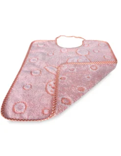 SET BAVAGLINI BAVETTE bambini e bambine mini JACK © cm. 26x34 bavaglio con elastico in puro cotone