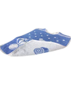 SET BAVAGLINI BAVETTE bambini e bambine mini JACK © cm. 26x34 bavaglio con elastico in puro cotone