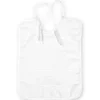 Set 6 Bavaglini Bianchi in Puro Cotone con Lacci, Tela Aida per Ricamare, Double Face 25x35 cm, Alta Resistenza, Made in Italy