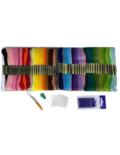 Set 50 Matassine Punto Croce GINA la matassina filato per ricamare filo e KIT ricamo