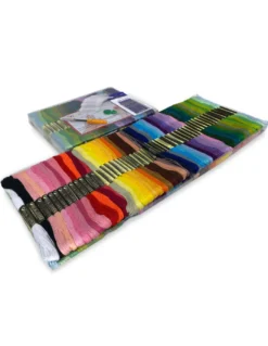 Set 50 Matassine Punto Croce GINA la matassina filato per ricamare filo e KIT ricamo