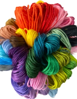Set 50 Matassine Punto Croce GINA la matassina filato per ricamare filo e KIT ricamo