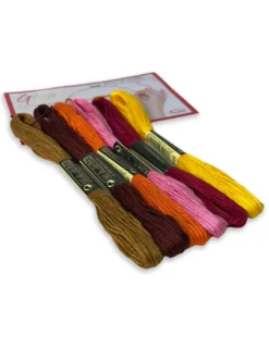 Set 50 Matassine Punto Croce GINA la matassina filato per ricamare filo e KIT ricamo