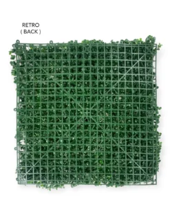 SIEPE Decorativa da Parete Finta Artificiale a Foglie per Muri e Balconi Ornamentale da Interno e da esterno Cile