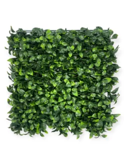 SIEPE Decorativa da Parete Finta Artificiale a Foglie per Muri e Balconi Ornamentale da Interno e da esterno Perù