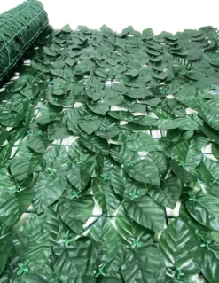 SIEPE Privacy LEAF Finta Artificiale a Foglie per Muri e Balconi Ornamentale frangivista