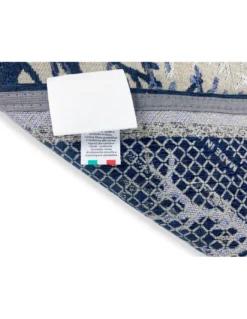 TAPPETO antiscivolo Mare MARINO Coralli Blu Made in Italy