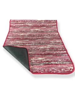 TAPPETO CUCINA gommato ANTISCIVOLO STRIPE BORDEAUX