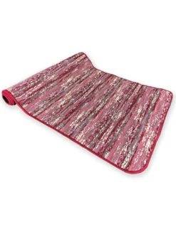 TAPPETO CUCINA gommato ANTISCIVOLO STRIPE BORDEAUX
