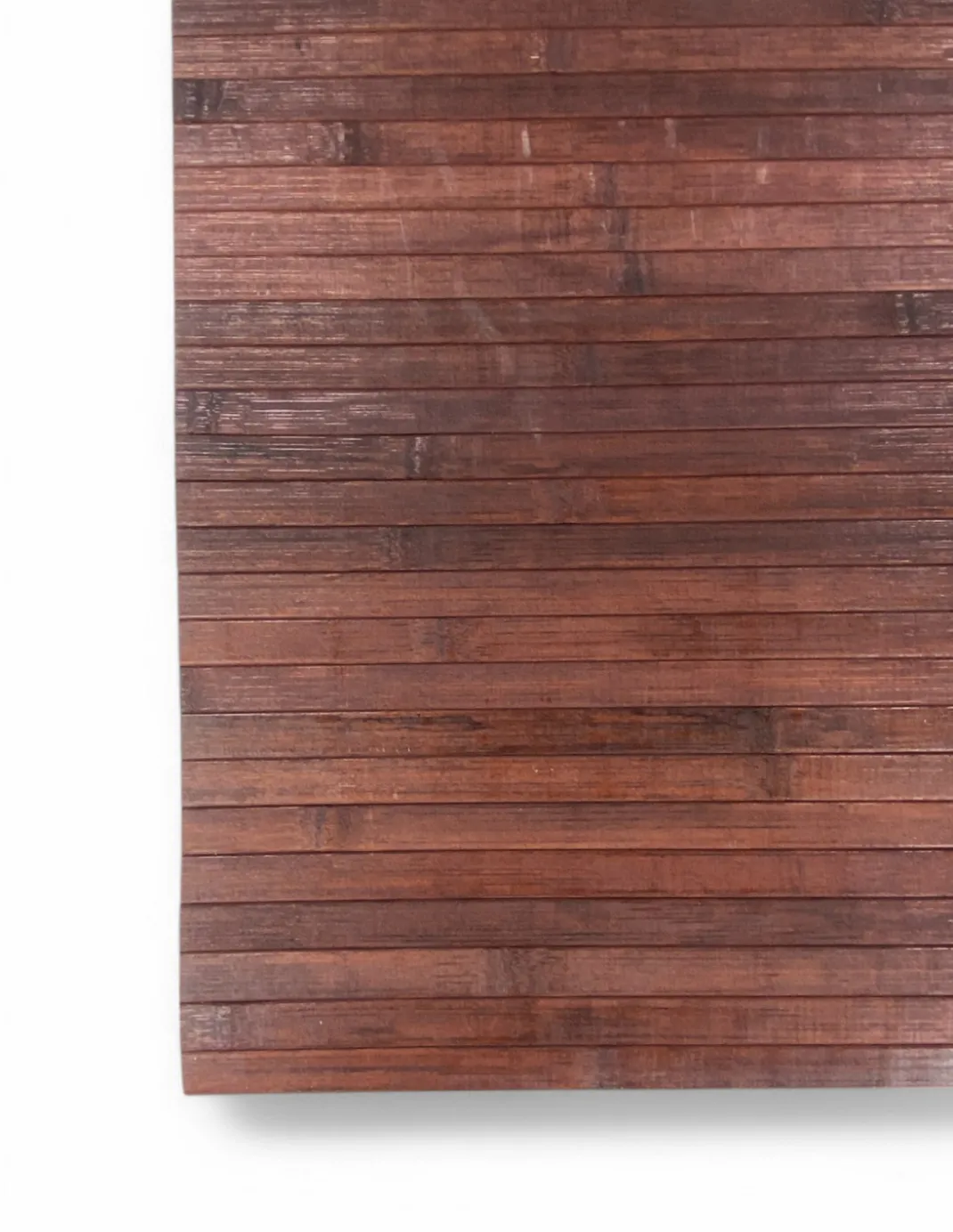 TAPPETO cucina IN LEGNO bamboo WOODY unito MARRONE
