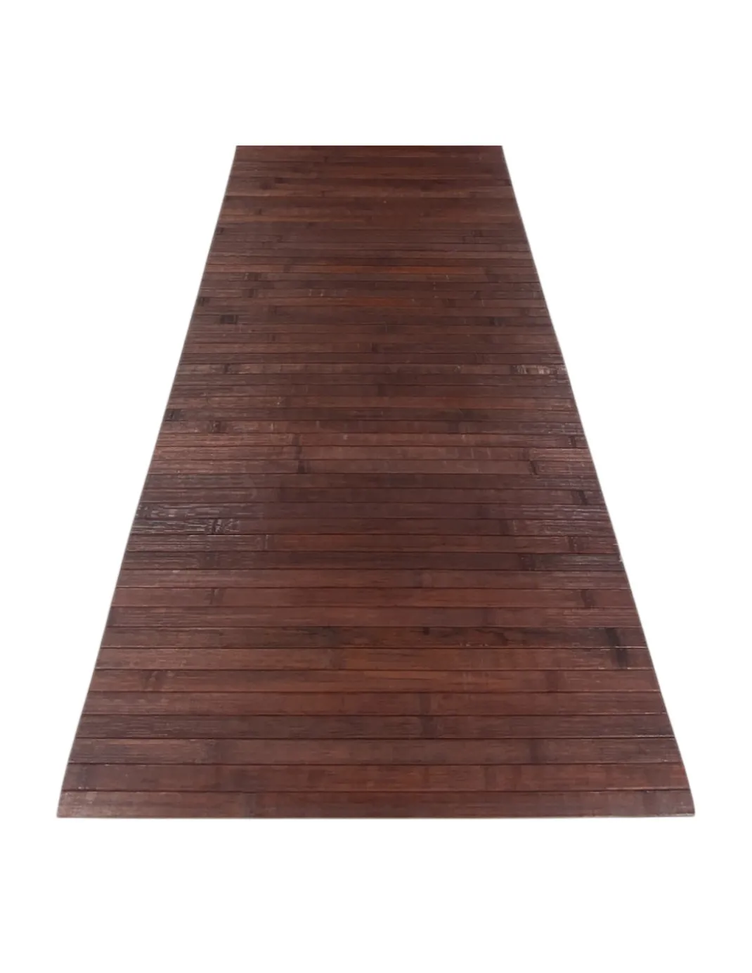 TAPPETO cucina IN LEGNO bamboo WOODY unito MARRONE