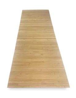 TAPPETO cucina WOODY © IN legno BAMBOO UNITO MIELE tutte le misure