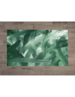 TAPPETO FANTASY HD moderno camera e salotto SPATOLATO verde