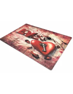 TAPPETO ZERBINO DIGITAL FRIENDS CM.40X60 KEY LOVE