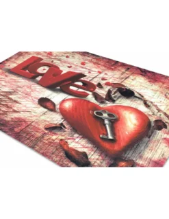 TAPPETO ZERBINO DIGITAL FRIENDS CM.40X60 KEY LOVE