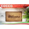 TAPPETO Zerbino in cocco Naturale con PECORA BENVENUTI