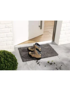 TAPPETO zerbino MAGICO grigio ANTISCIVOLO INGRESSO