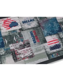 TAPPETO ZERBINO STEVEN CUORE AMERICANO CM.45X75