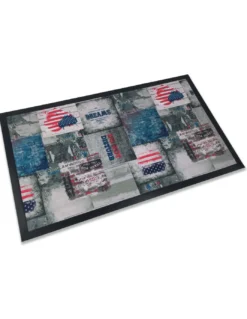 TAPPETO ZERBINO STEVEN CUORE AMERICANO CM.45X75